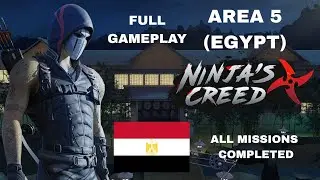 NINJA'S CREED 3D - AREA 5 (EGYPT) - FULL GAMEPLAY - ALL LEVELS