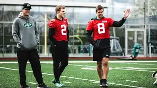 Zach Wilson Jets Training Camp Day 1 Clips (7/20/23)