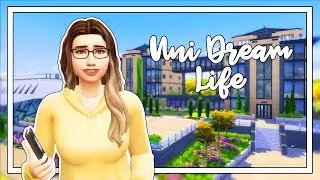 🎓 Moving to Foxbury Institute! | Sims 4 University Dream Life 1🎓