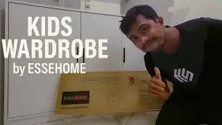 5 DOOR KIDS WARDROBE by ESSEHOME || ASSEMBLE || INSTALLATION || UNBOXING