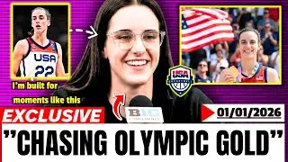 Caitlin Clark Wants the Olympics... Team USA Gold Is the Goal