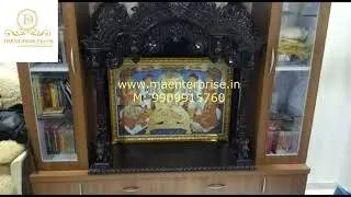 Custom Pooja Mandir Design | Swaminarayan Temple For Home