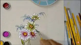 #DicaRapidaSemana - Aprenda a Pintar Margarida Facilmente - Reprise