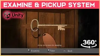 The Most Easiest & Advanced Examining Pickup System with Script | Unity tutorial for beginners 2022.