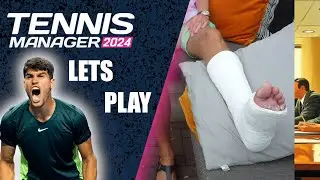 TM24 - Lets Play - IS TAPS INJURY PRONE? - Tennis Manager 2024 - Episode 29