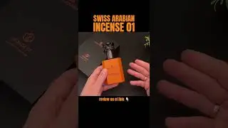 SWISS ARABIAN INCENSE 01. Puro Lujo #perfume #luxury #fragrance #shorts #reels #review