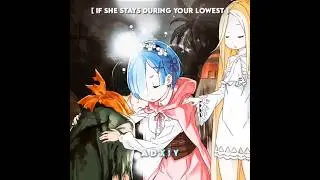 Rem X Subaru 💕 Edit | Rezero Anime/Manga/Ln Edit