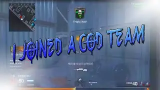 I joined a COD team..