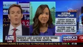 Anna Yum on FNC discussing the Justina Pelletier child custody battle.