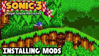 Sonic 3 AIR - Installing and managing mods