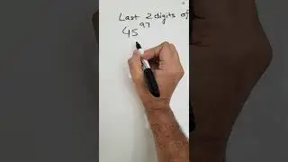 Finding Last two digits of power of a number ending with 5