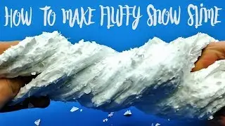 How to make Fluffy Snow Slime