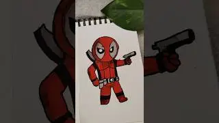 gun game shooting drawing #shortsfeed #art