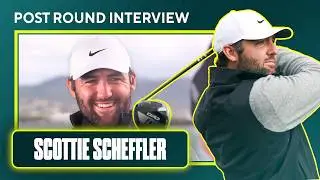 Scottie Scheffler after carding a remarkable 9-under 63 in final round of AT&T Pebble Beach Pro-Am