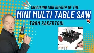 Распаковка и обзор мини-пилы Saker Tool Mini Multifunction Table Saw