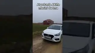 At yalinda Akifle masini dartma