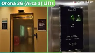 Orona 3G (Arca 3) Lifts at Premier Inn Newcastle (The Gate)