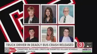 Truck driver convicted in fatal I-70 Tusky Valley bus crash released from jail
