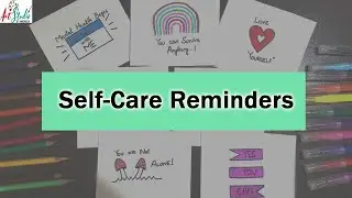 Self-Care Reminders || 7 Easy Reminders || Mental Health care by Art studio by ambreen