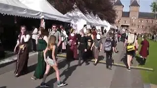Elfia 2018 - Loop video van Entrance via Fantasy Avenue omlopen