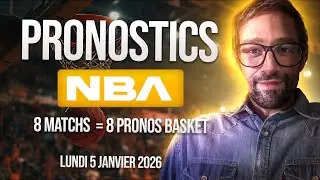 NBA Predictions - Monday, January 5th - 8 games: Pistons, Knicks, Celtics, Bulls, Clippers, Warri...