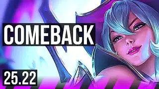 ELISE & Draven vs GRAGAS & Fiora (SUP) | 3k comeback, 33k DMG | EUW Master | 25.22
