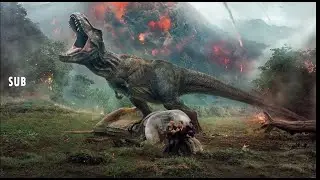 Mosasaurus Attack Scene   T Rex vs Helicopter   Jurassic World  Fallen Kingdom 2018 Movie Clip HD