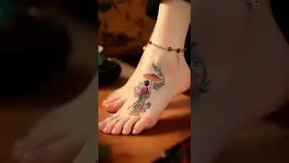 CUTE BUNNY TATTOO   Adorable Design! 🐇 #shorts #bunnytattoo #adorable
