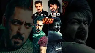 Tiger 3 vs Leo #shorts #tiger3 #leo #salmankhan #thalapathyvijay
