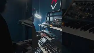 The raw sound of the Korg poly800 #vintagesynths #analogsynthesizer #korg #poly800 #producer #studio