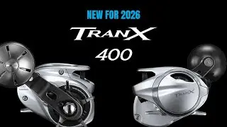 Shimano Tranx 400 B Low-Profile Reel | New for 2026