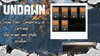 [100% Done ] Snow Train Conspiracy of Carriage | Garena Undawn Indonesia