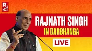 LIVE: Defence Minister Rajnath Singh Addresses Public Rally in Darbhanga | Bihar Election | BJP