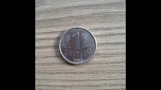 moeda  1 centavo 1994