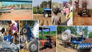 Ford 3600 Tractor Accident with Bike.