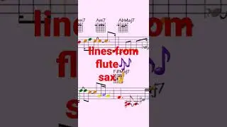 sax🎷|flute🎶. Pacific Waste (wildly dark runs to develop) multi-instrument licks/solos