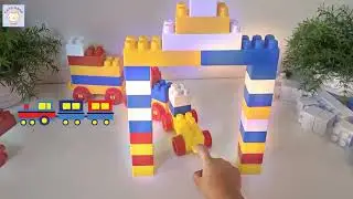 Building blocks for kids - Building blocks toys -  Learning shapes #colourblocks #blocks #kidsvideo