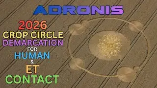 Adronis - 2026 Crop Circle Demarcation for Human and ET Contact