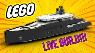 Building a Lego Yacht with Mr. J!!! PART 1