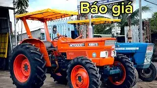 Báo giá KUBOTA M7000DT. 79hp 2 cầu tua 30km/h. Đại Phong 0967 615 935