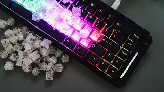 Everglide V3 Water King Switch(stock) Typing Sounds | Voice65% PC plate