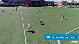 Club Soccer - El Segundo vs Laguna Beach - Trace Soccer Camera - Tracebot