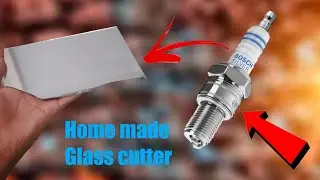 How to make a Glass Cutter from Spark Plug to Home. DIY Experiment