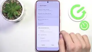 SAMSUNG Galaxy S25+ &mdash; Как включить и отключить Быструю передачу (Quick Share)
