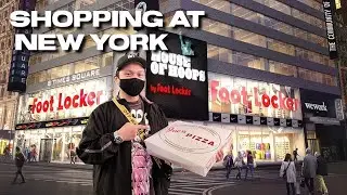 SHOPPING AT NEW YORK (Foot Locker, Champ Sports, Fear of God Essentials)