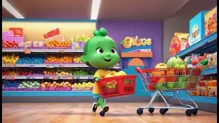 Grocery Cart Adventure | English Nursery Rhyme | Kids Songs | Baby Music