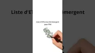 🤔 Quels ETFs sur PEA pour pays &eacute;mergents ? #bourse #investissement #actions #gerersonpatrimoine