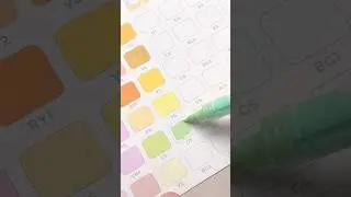 Swatch ENMY Acrylic Markers ✨ #swatches #asmr #markers #unboxing #artsupplies #art