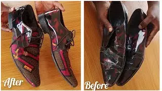 Renew male shoe with me // men shoe revamp