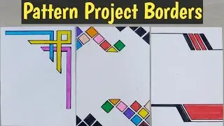 Border Designs For Project // Maths Border Design// New Borders 2020